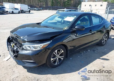 2021 Nissan Sentra Sv Xtronic Cvt из США, поврежденный, VIN 3N1AB8CV4MY214539